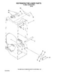 Diagram for 02 - Refrigerator Liner Parts