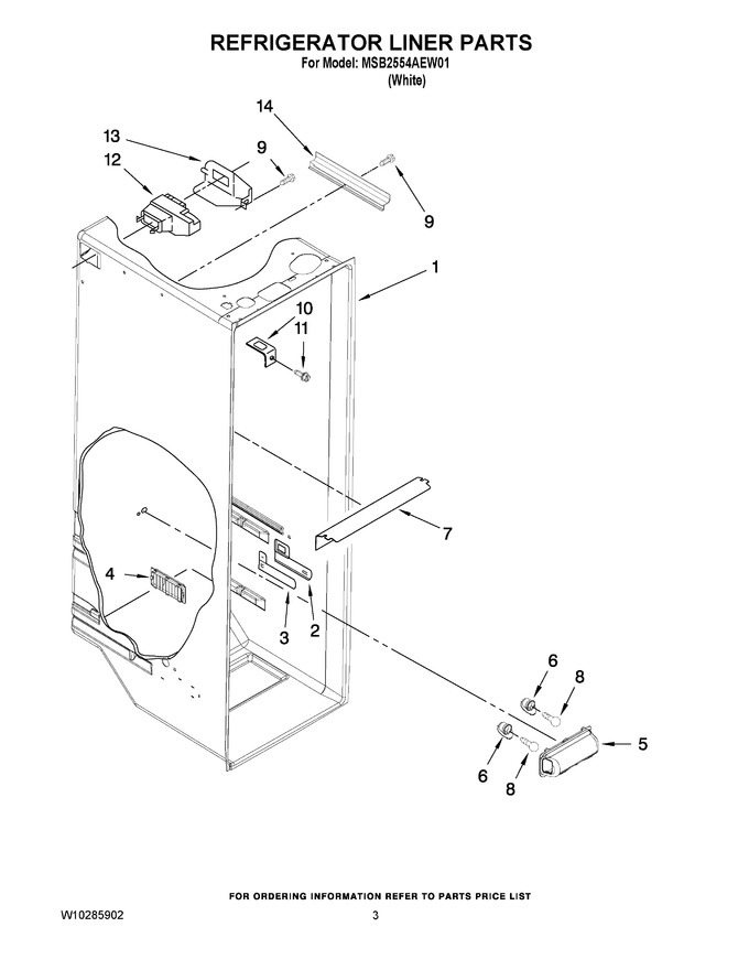 Diagram for MSB2554AEW01