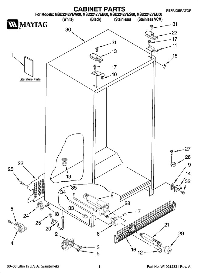 Diagram for MSD2242VEW00