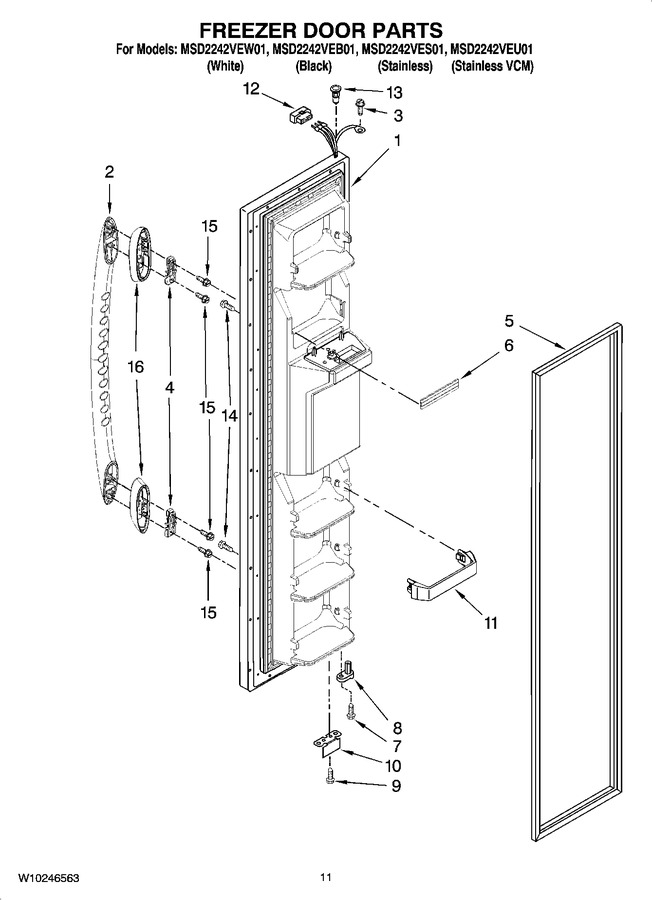 Diagram for MSD2242VES01