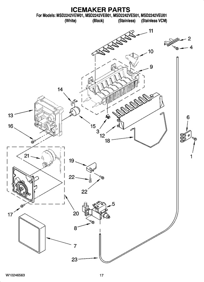 Diagram for MSD2242VEU01
