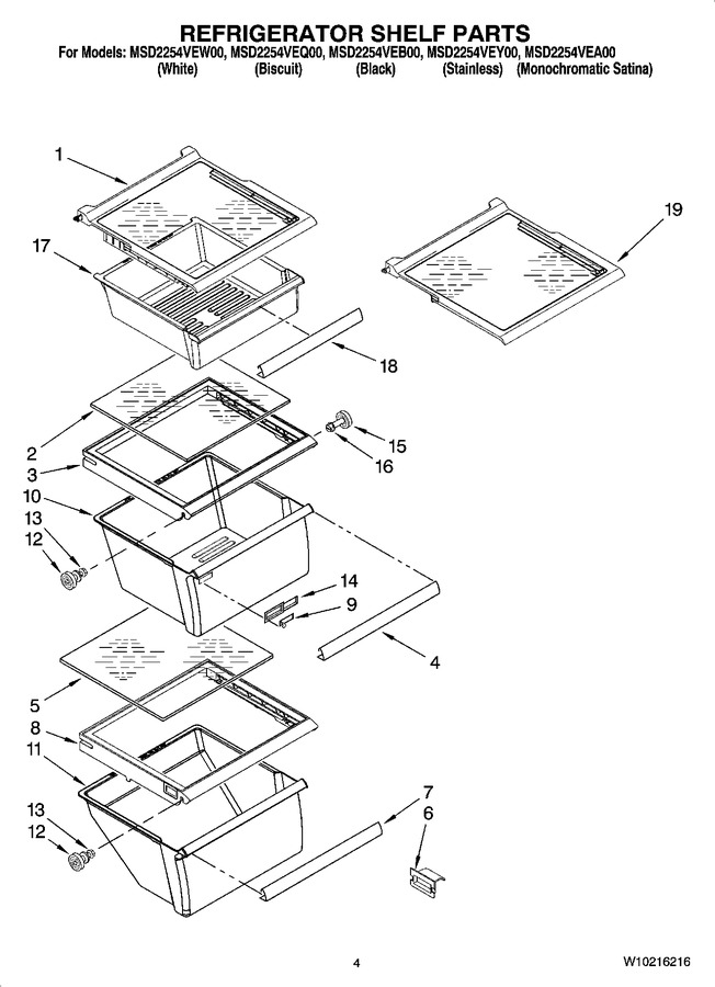 Diagram for MSD2254VEQ00