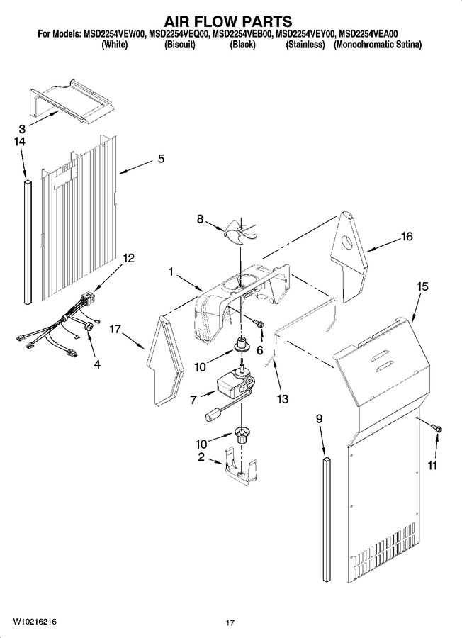 Diagram for MSD2254VEQ00