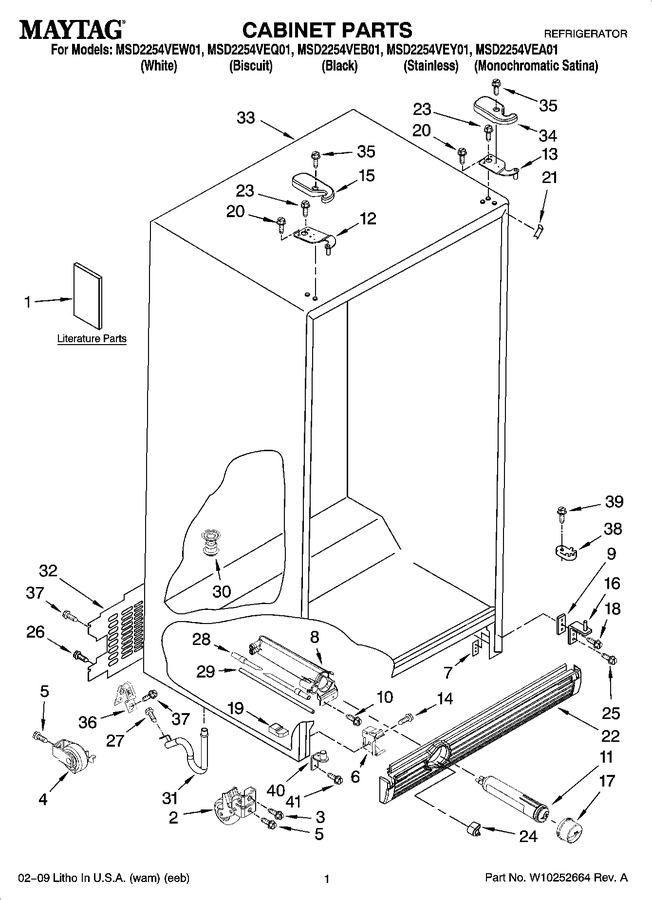 Diagram for MSD2254VEB01
