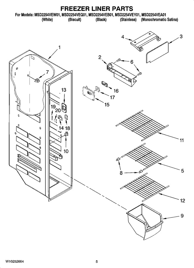 Diagram for MSD2254VEB01