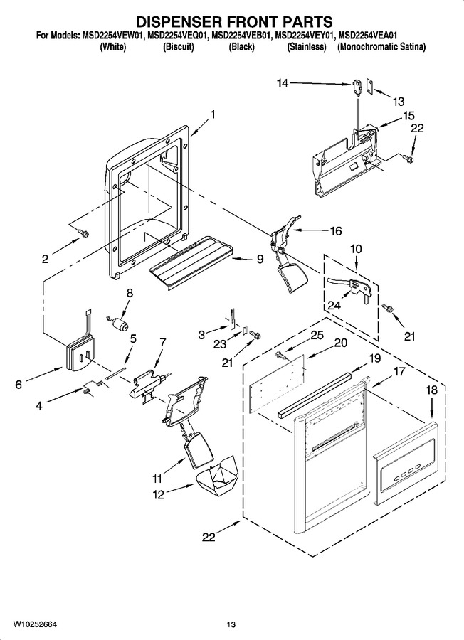 Diagram for MSD2254VEA01