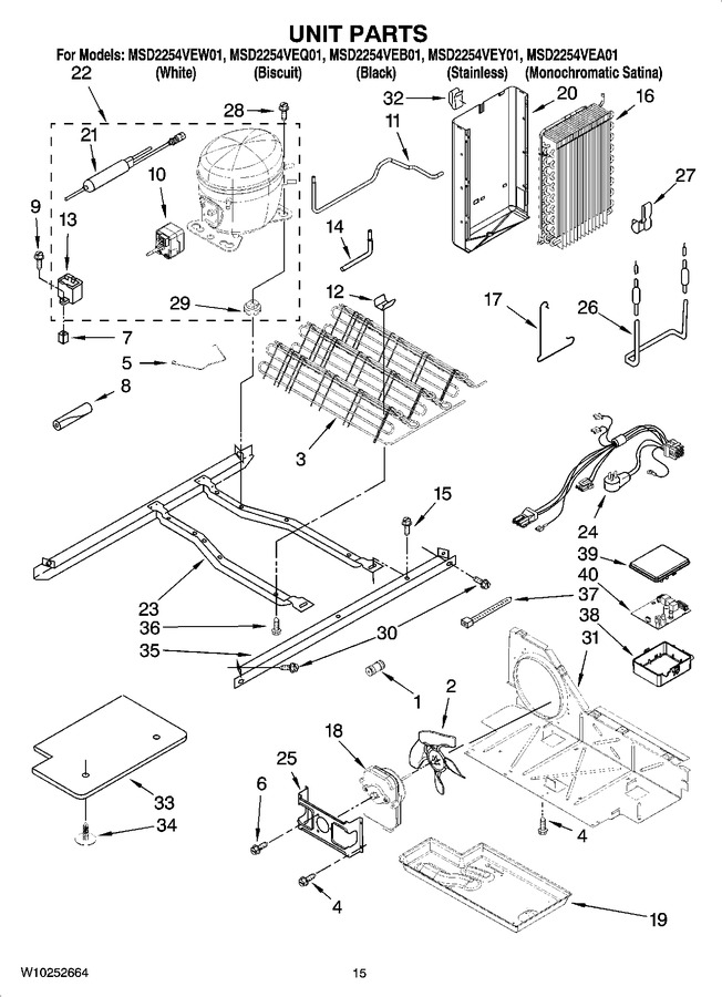 Diagram for MSD2254VEB01