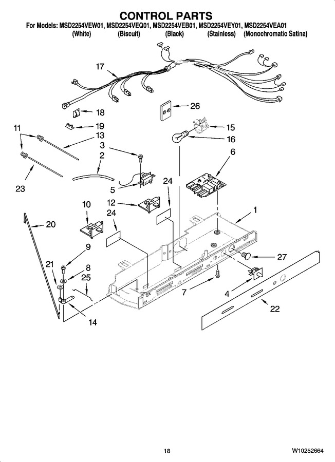 Diagram for MSD2254VEB01