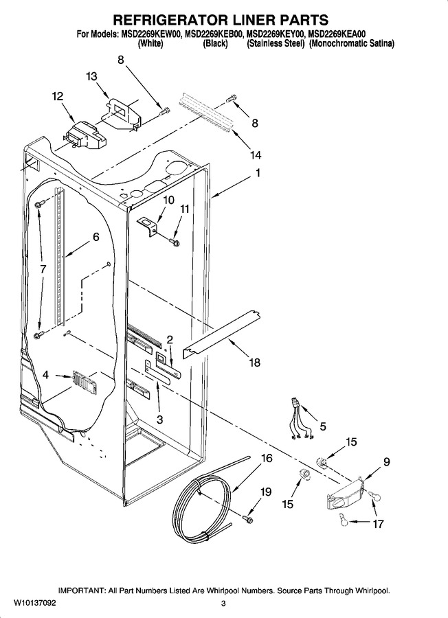 Diagram for MSD2269KEA00