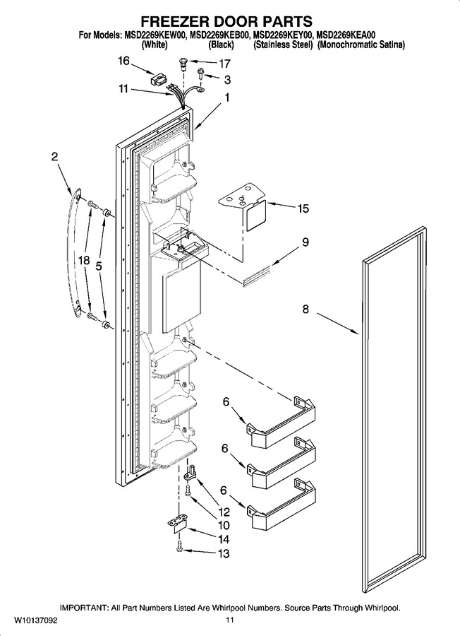 Diagram for MSD2269KEA00