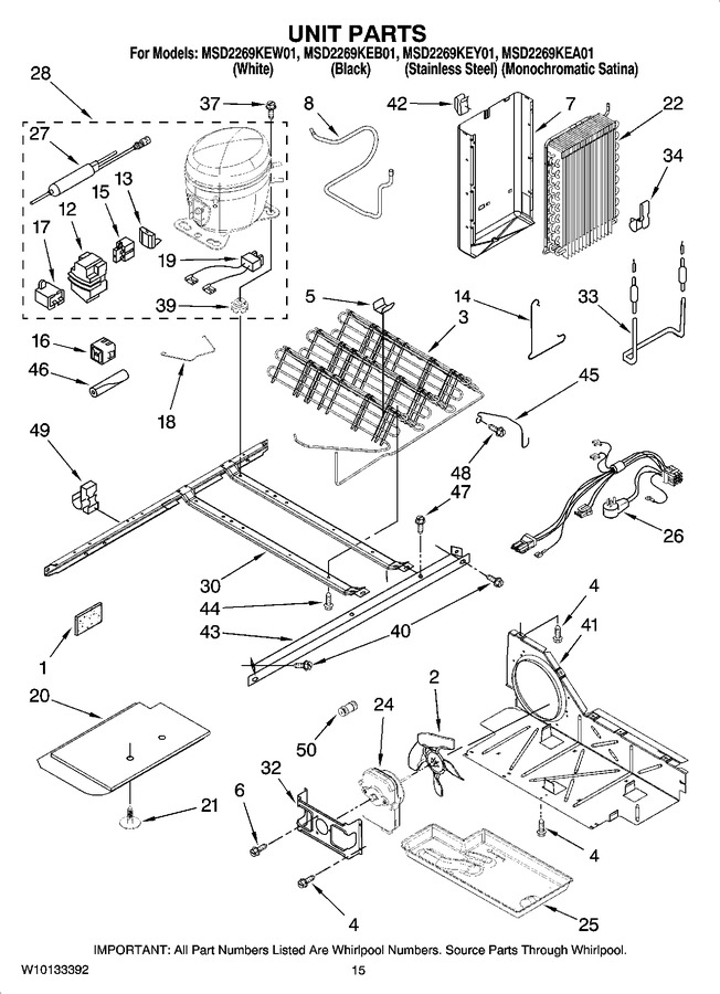 Diagram for MSD2269KEY01
