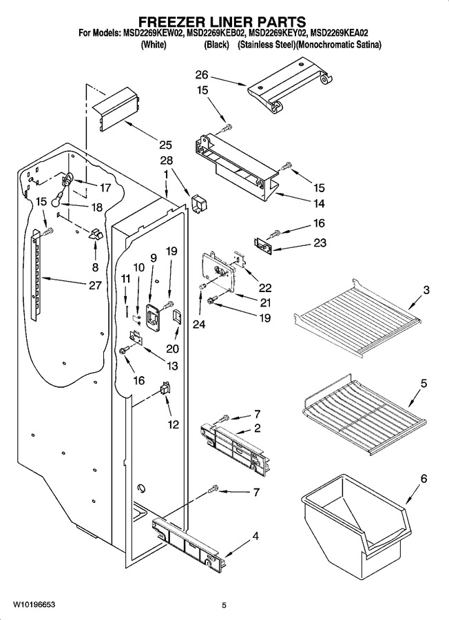 Diagram for MSD2269KEW02