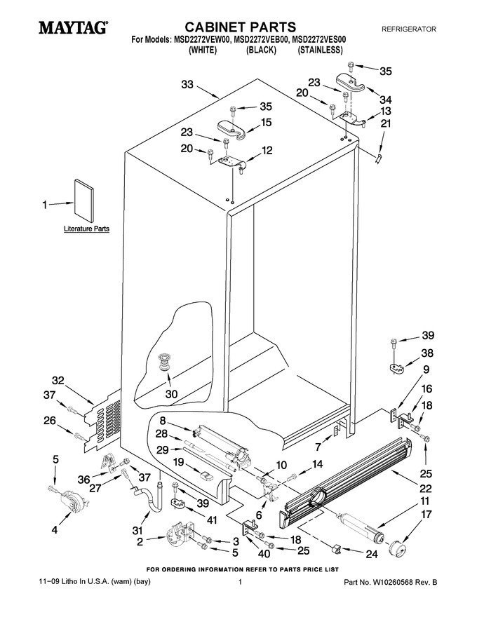 Diagram for MSD2272VEW00