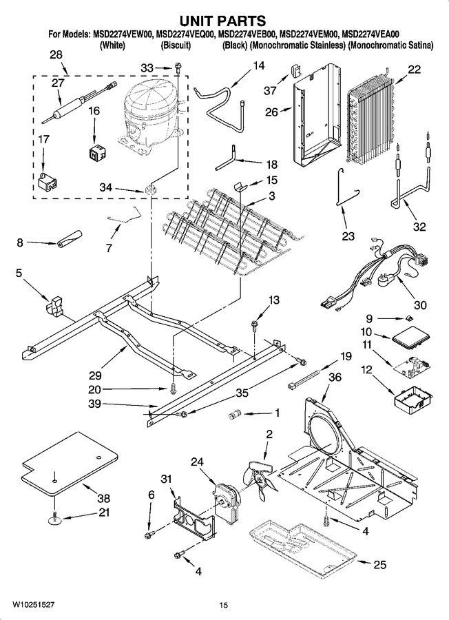 Diagram for MSD2274VEW00