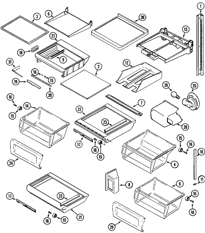 Diagram for MSD2556AEW