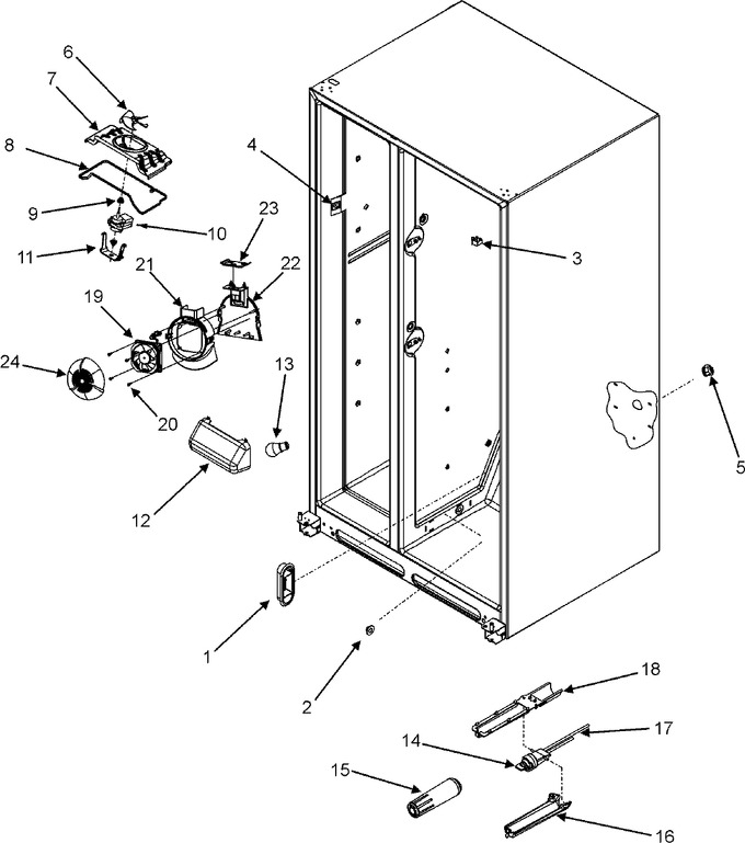 Diagram for MSD2659KEB