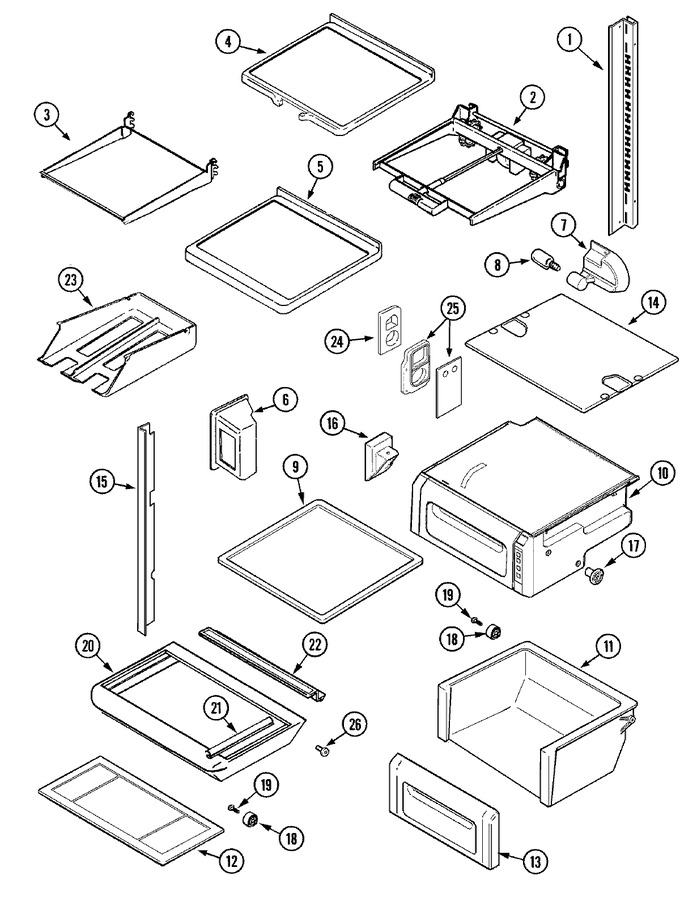 Diagram for MSD2458GEW
