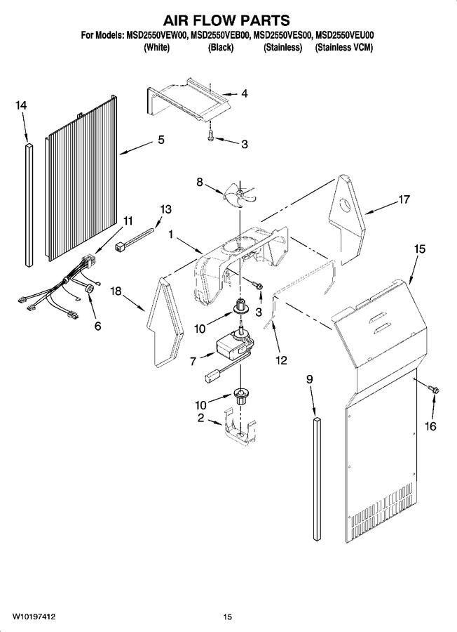 Diagram for MSD2550VES00