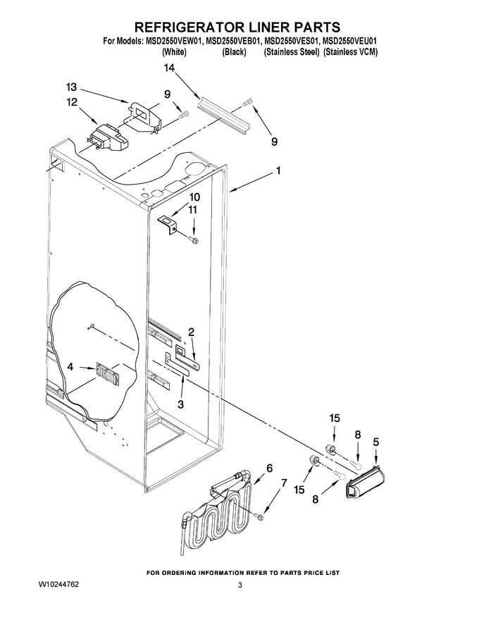 Diagram for MSD2550VEU01