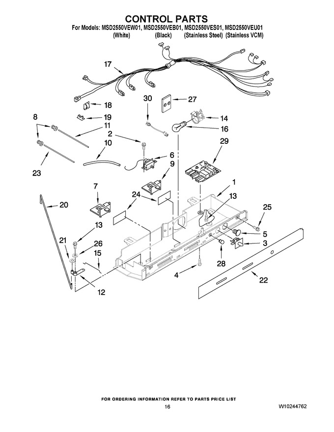 Diagram for MSD2550VEB01