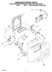 Diagram for 08 - Dispenser Front Parts