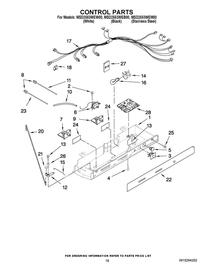 Diagram for MSD2553WEB00
