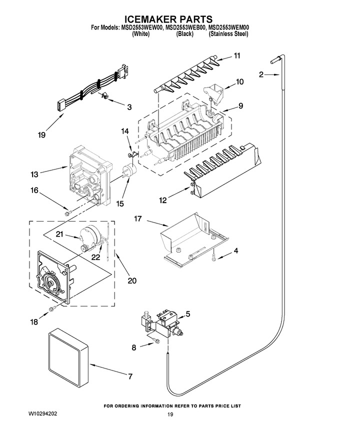 Diagram for MSD2553WEB00