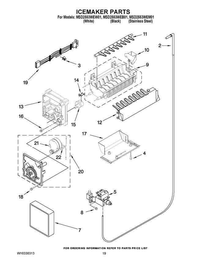 Diagram for MSD2553WEM01