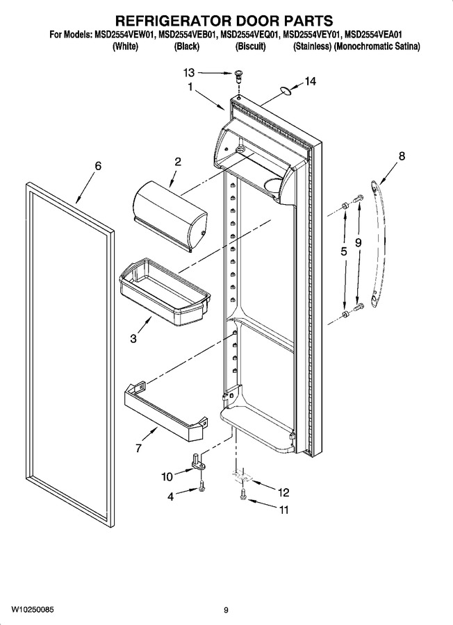 Diagram for MSD2554VEB01