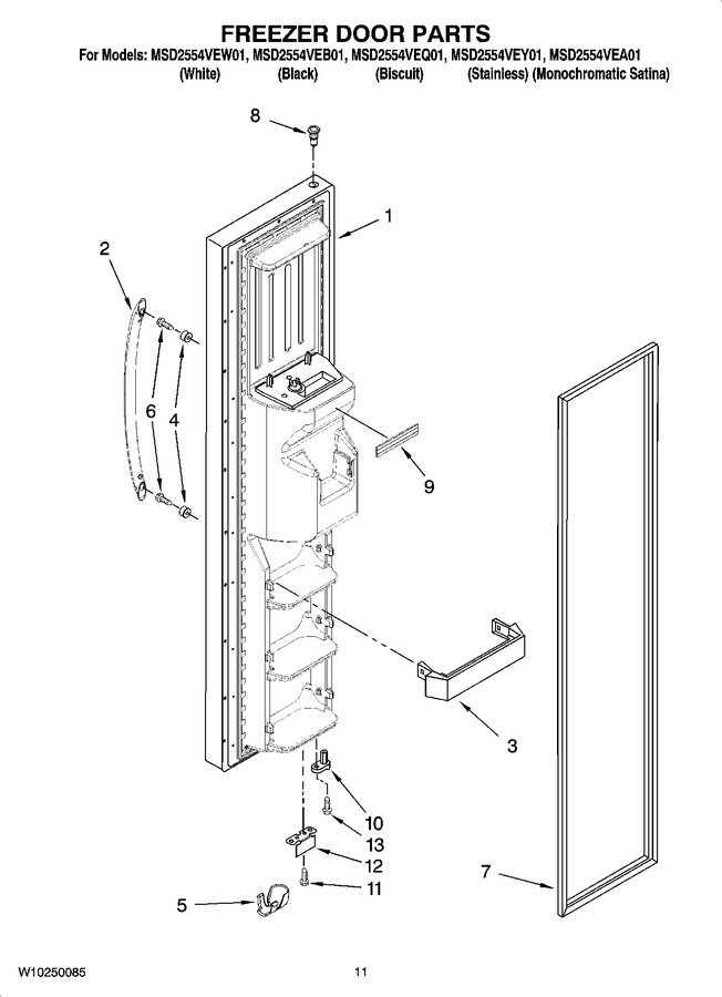 Diagram for MSD2554VEA01
