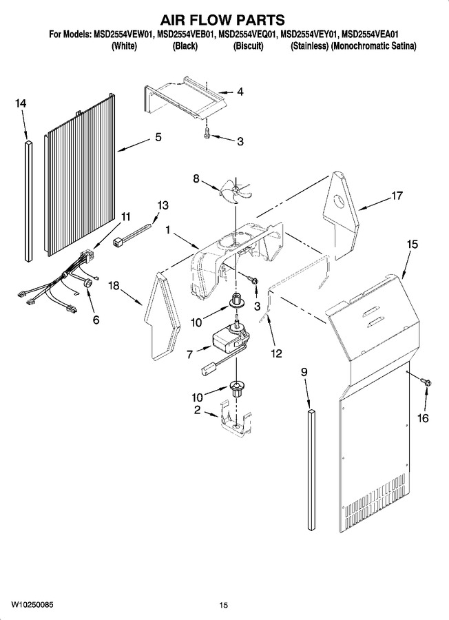 Diagram for MSD2554VEB01