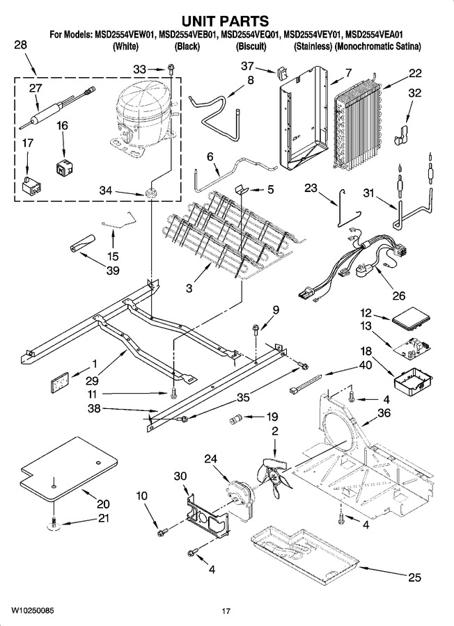 Diagram for MSD2554VEB01