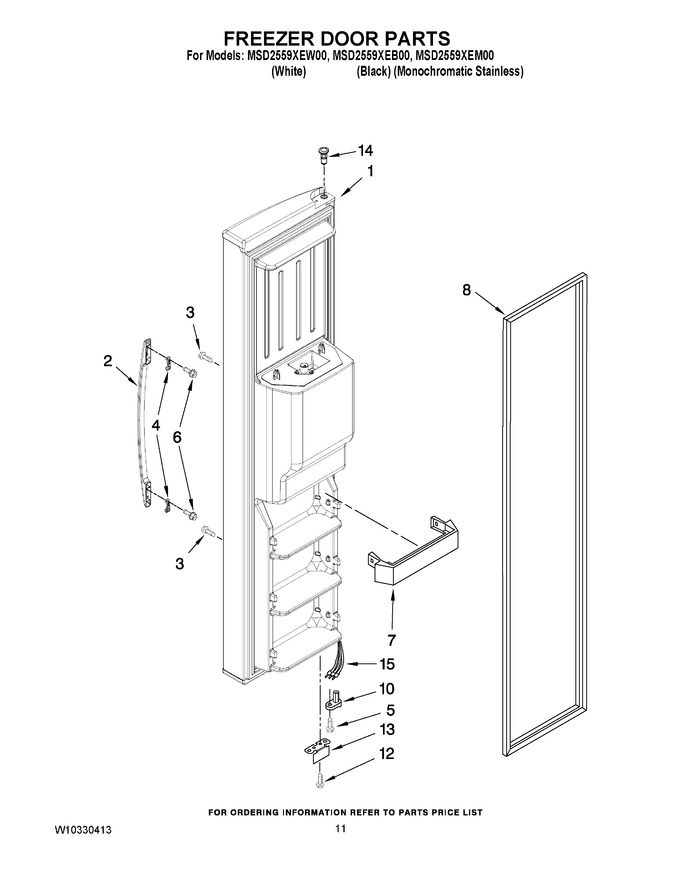 Diagram for MSD2559XEB00