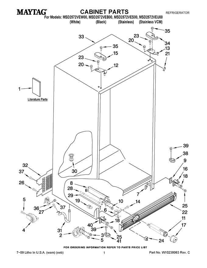 Diagram for MSD2572VEB00