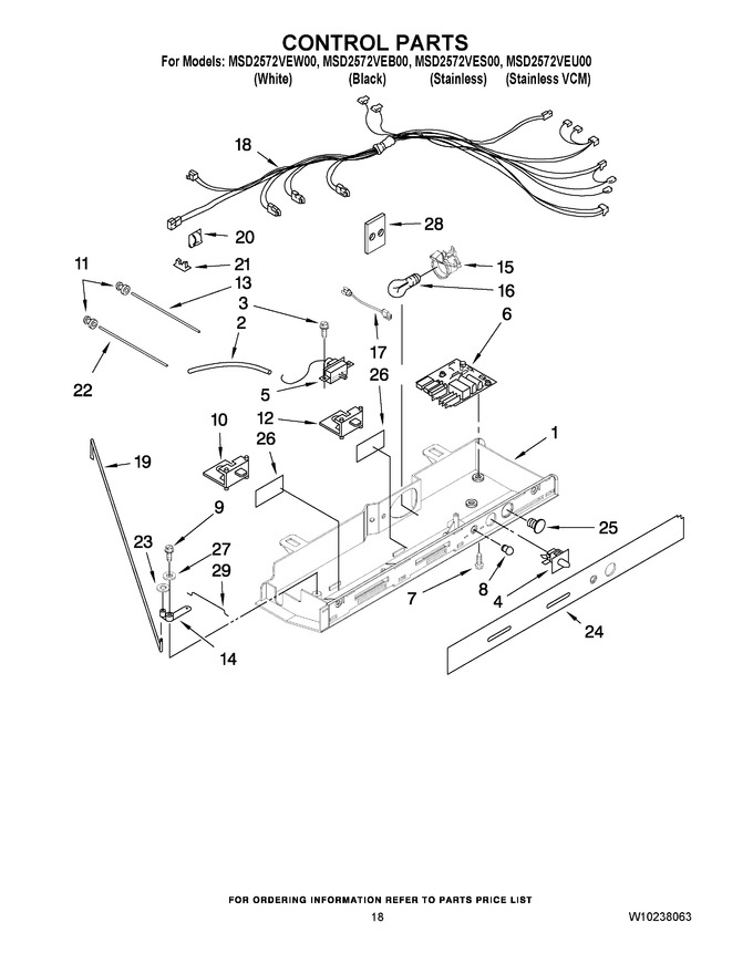 Diagram for MSD2572VES00