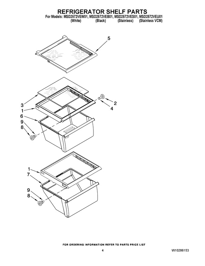 Diagram for MSD2572VES01