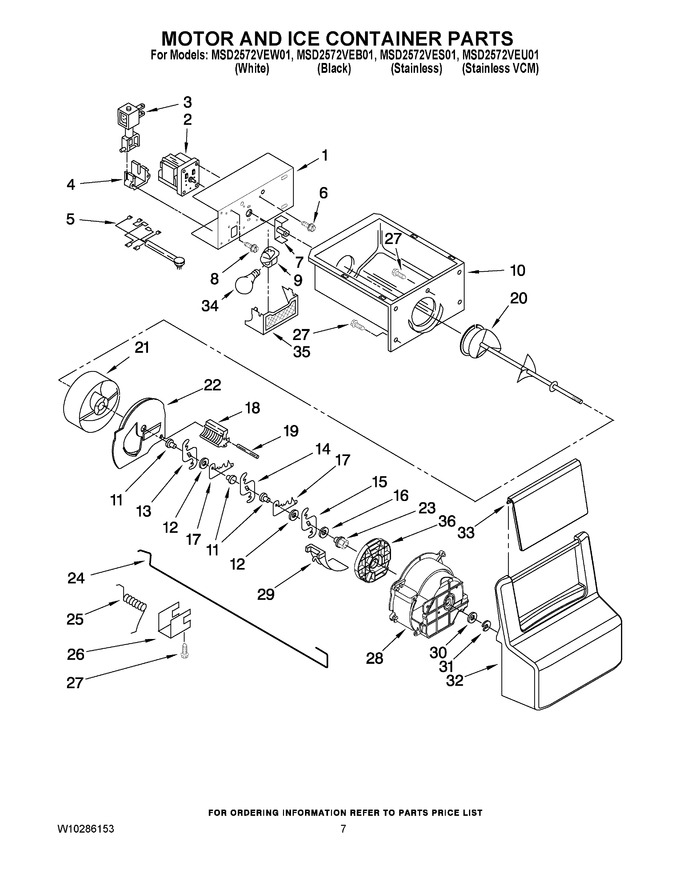 Diagram for MSD2572VEU01