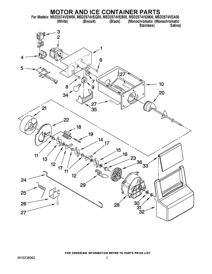 Diagram for MSD2574VEM00