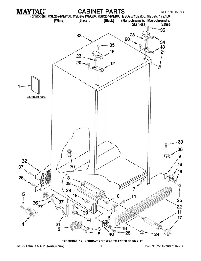 Diagram for MSD2574VEM00