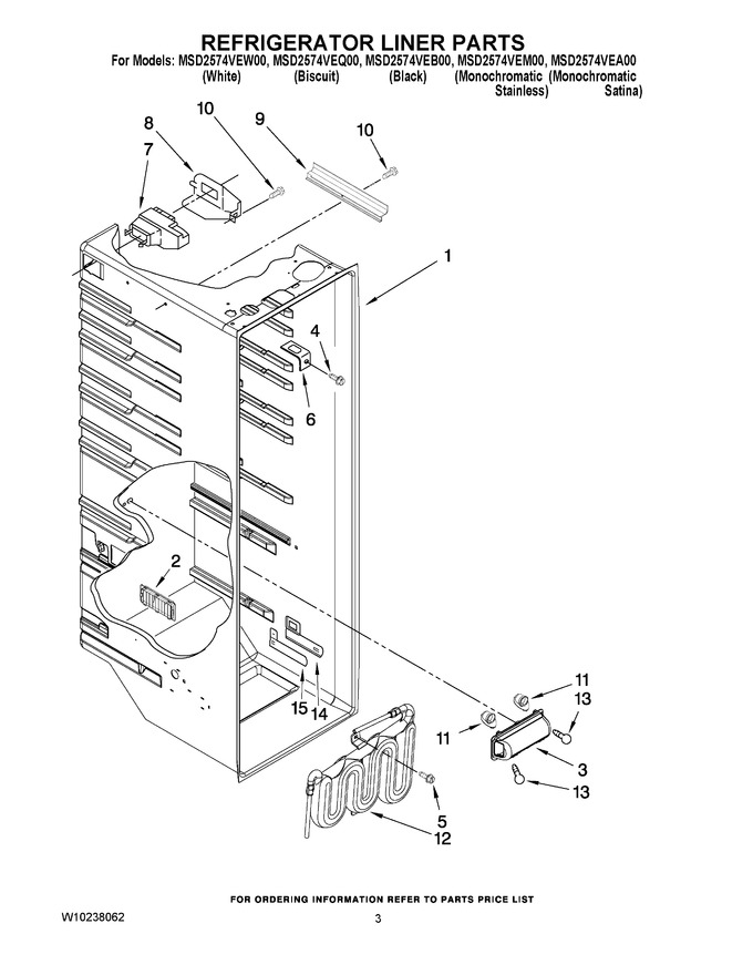 Diagram for MSD2574VEM00