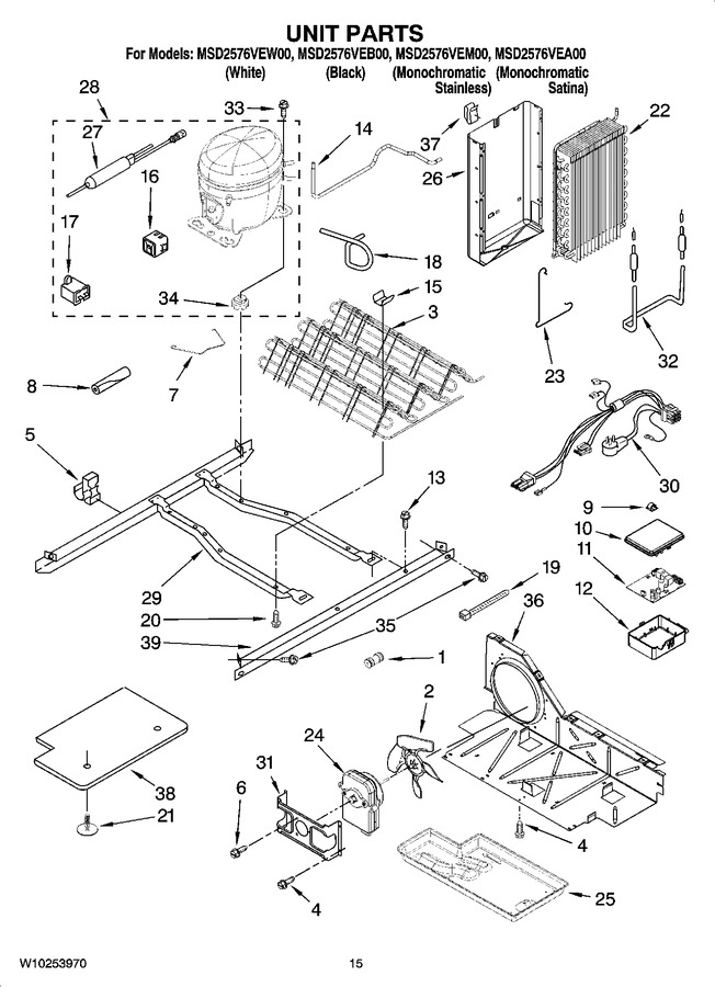 Diagram for MSD2576VEA00