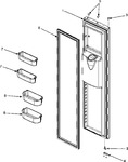 Diagram for 09 - Freezer Door