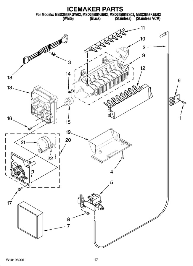 Diagram for MSD2658KGB02