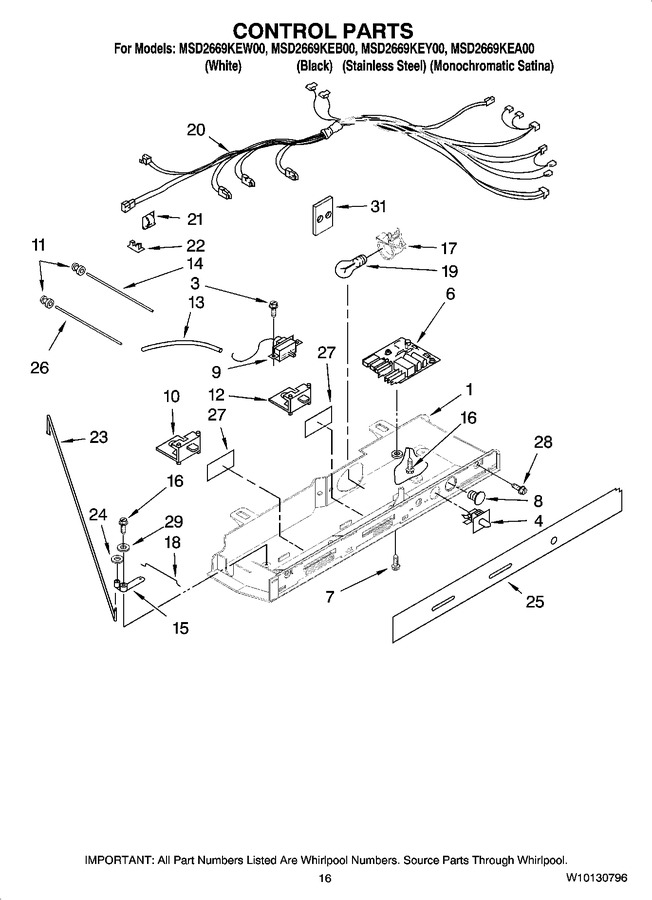 Diagram for MSD2669KEB00