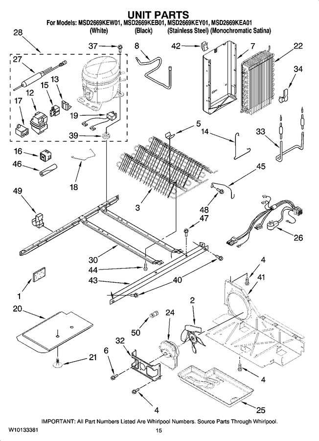 Diagram for MSD2669KEY01