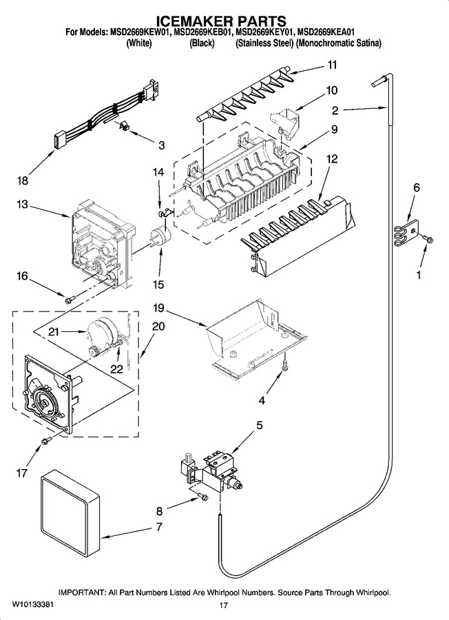 Diagram for MSD2669KEA01