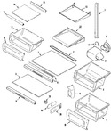 Diagram for 11 - Shelves & Accessories