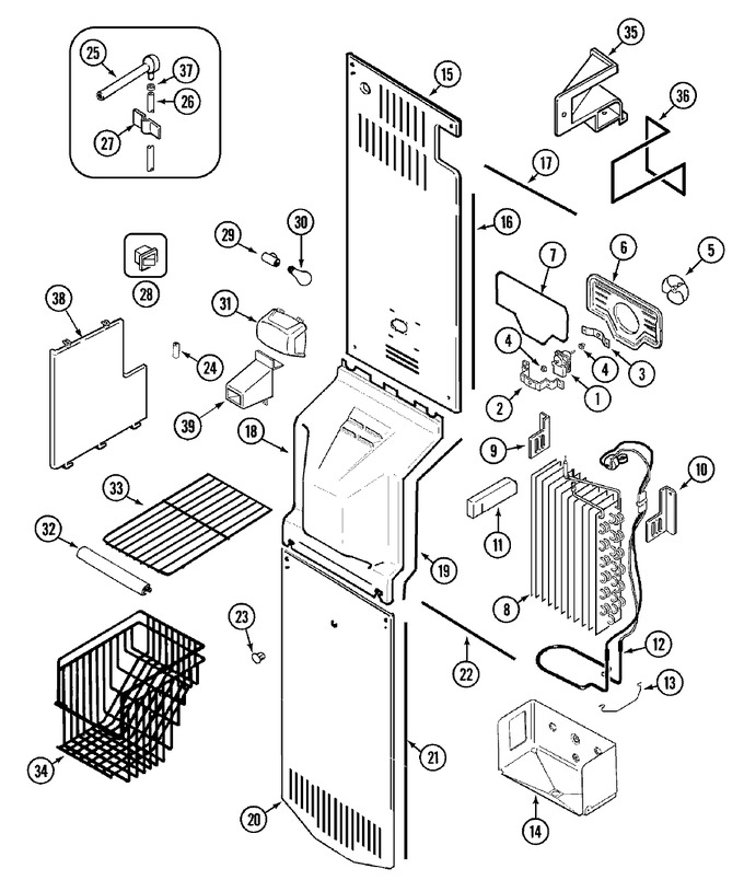 Diagram for MSD2754GRW