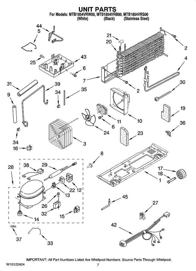 Diagram for MTB1854VRB00