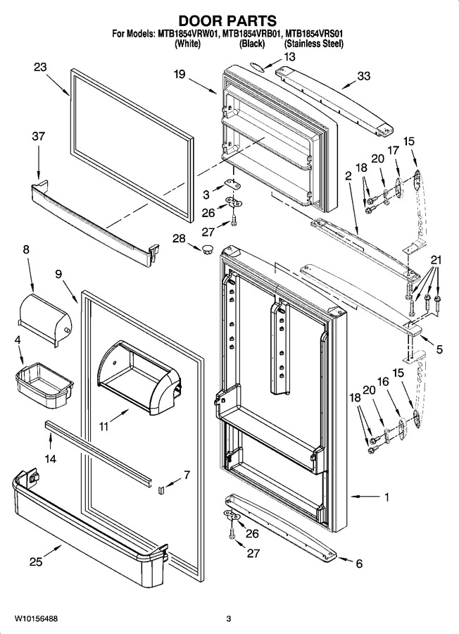 Diagram for MTB1854VRW01
